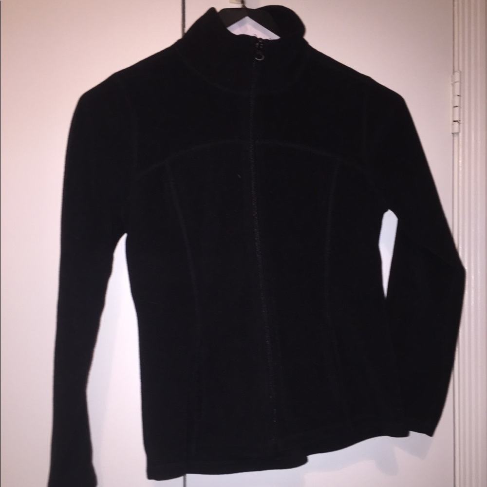 Fleece full zip old navy jacket